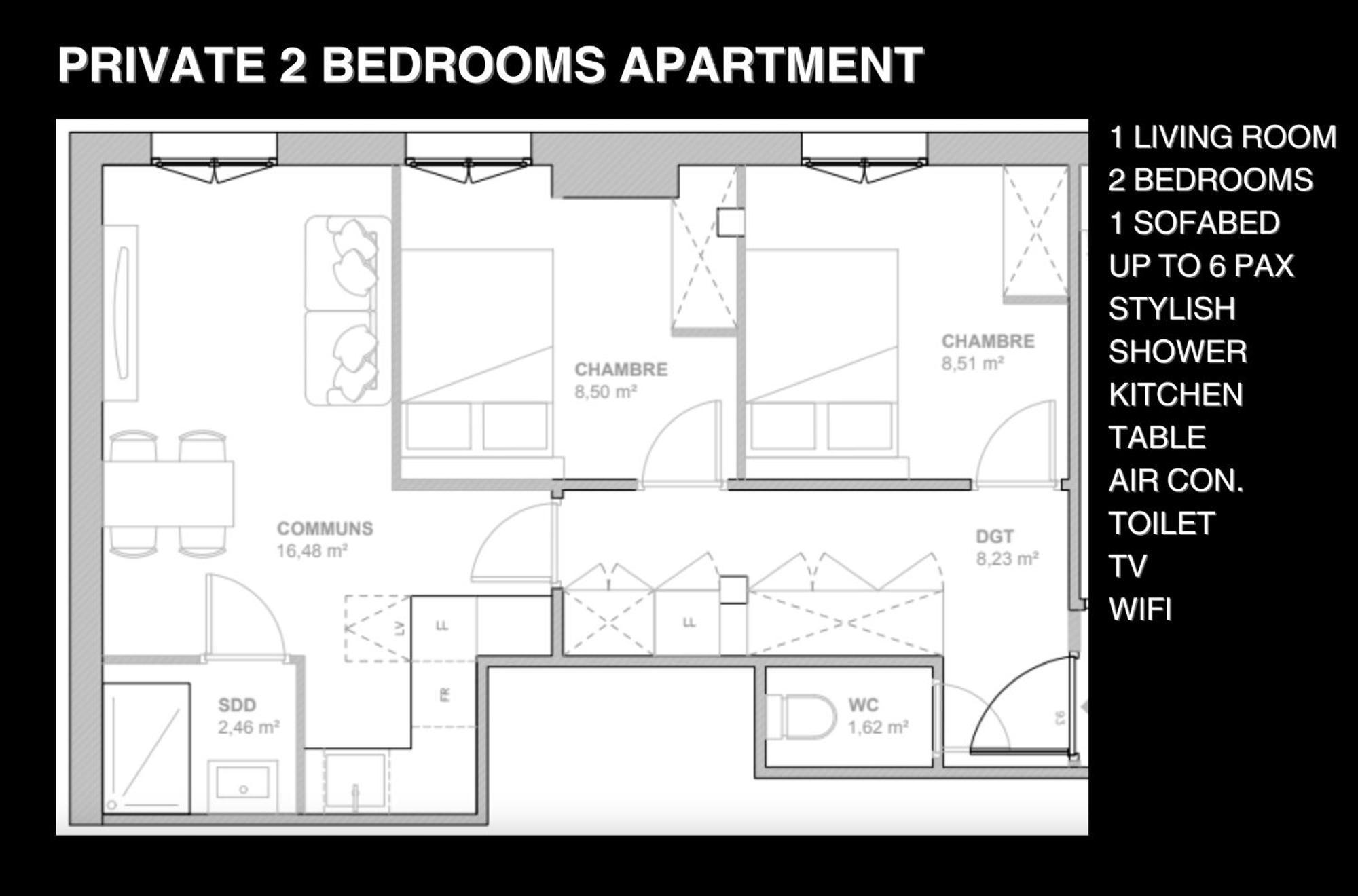 Appartement Pere Lachaise Paris